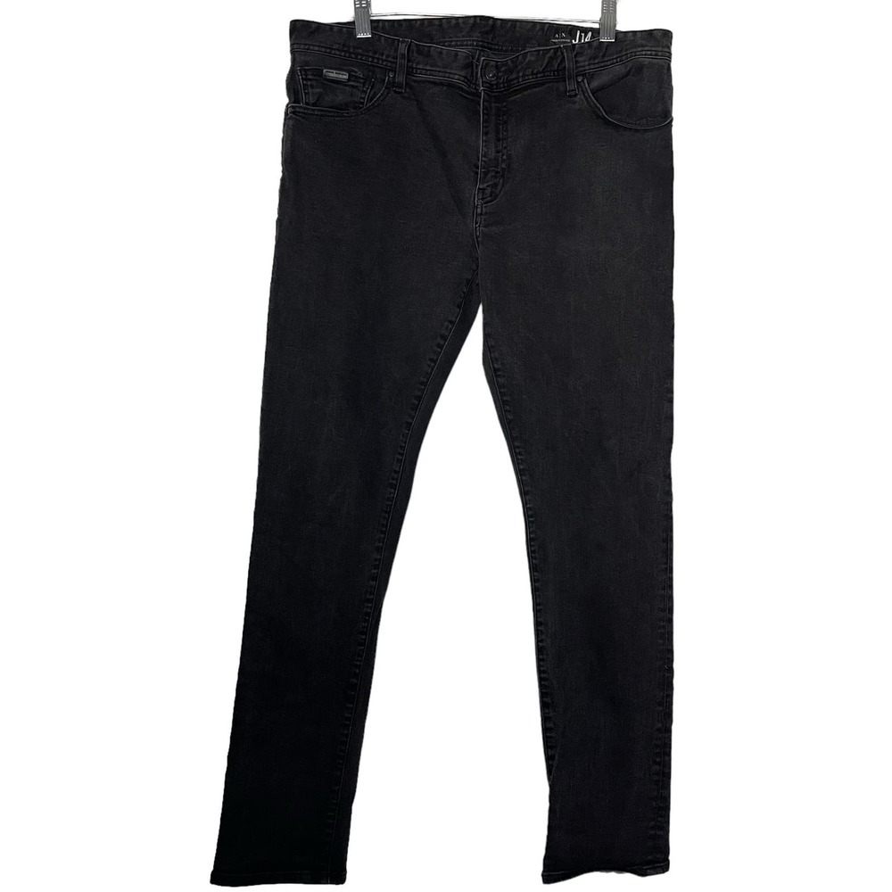 AX Armani Exchange Mens Black J14 Skinny Jeans Size 36